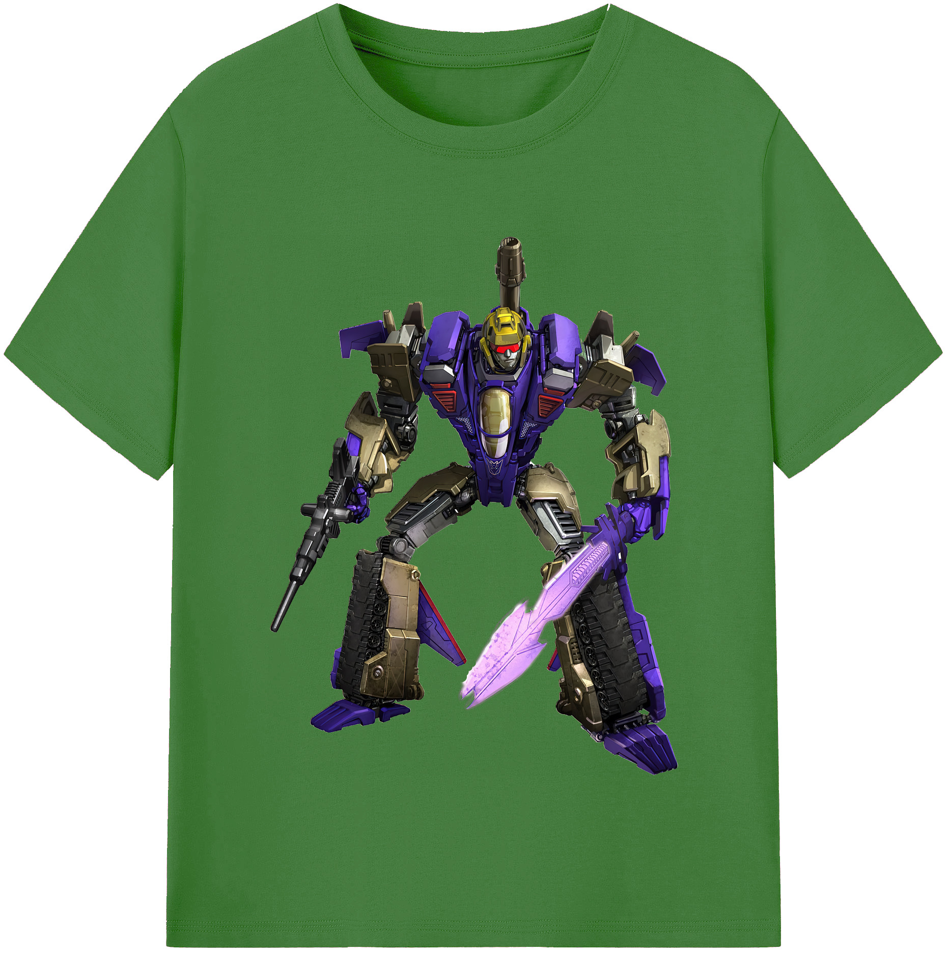 （画像用） Transformers トランスフォーマー レディースカジュアルプリントTシャツ（綿100％）